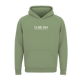 ELBICHO Vitamin Cash 350 GSM Fleece Hoodie Sage Green - Front Minimalist Typography